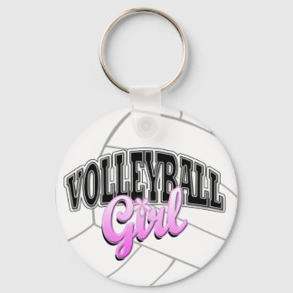 Volleyball Girl Keychain Nyckelring
