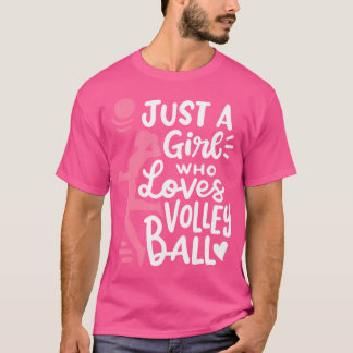Volleyball Girl T Shirt