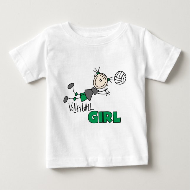 Volleyball Girl Tshirts och Gifts (Framsida)