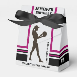 Volleyball Girl, Volleyball Player Gift, födelseda Presentaskar