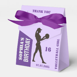 Volleyball Girl, Volleyball Player Gift, födelseda Presentaskar