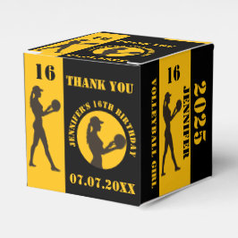 Volleyball Girl, Volleyball Player Gift, födelseda Presentaskar