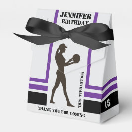 Volleyball Girl, Volleyball Player Gift, födelseda Presentaskar