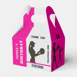 Volleyball Girl, Volleyball Player Gift, födelseda Presentaskar
