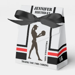 Volleyball Girl, Volleyball Player Gift, födelseda Presentaskar