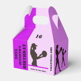 Volleyball Girl, Volleyball Player Gift, födelseda Presentaskar