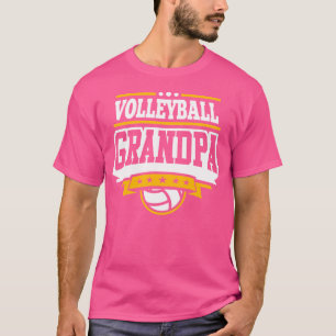 Volleyball Grandpa T Shirt