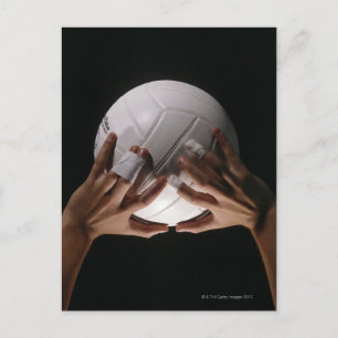 Volleyball Händer Vykort
