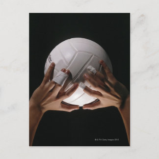 Volleyball Händer Vykort