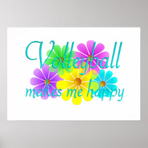Volleyball Happwers Poster