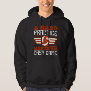 Volleyball-hårdgörning gör det enkelt att spela hoodie