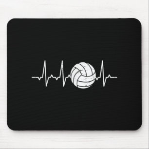 Volleyball Heartslag Cute Roligt Musmatta