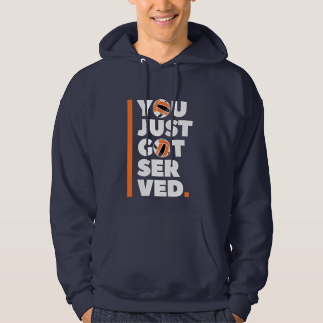 Volleyball Hoodie (Framsida)