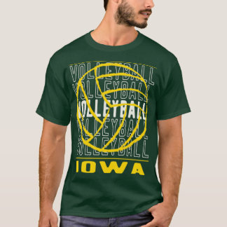 Volleyball Iowa T Shirt