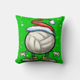 Volleyball jul Dekorativ kudde