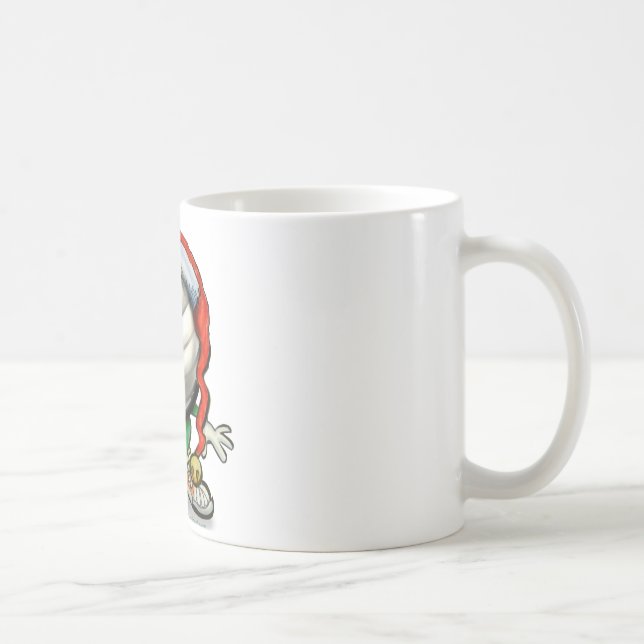 Volleyball-jul Kaffemugg (Höger)