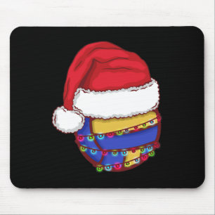 Volleyball jul Ljus Santa Hat Funny Volley Musmatta