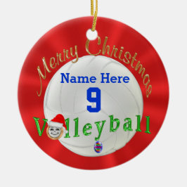 Volleyball jul Ornament Personlig