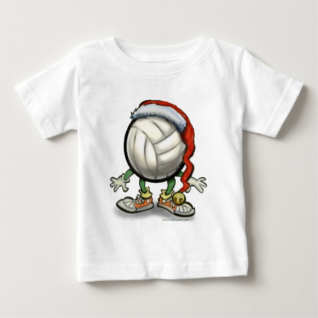 Volleyball-jul Tee (Framsida)
