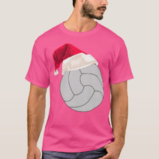 Volleyball-julboll i Santa Hat T Shirt