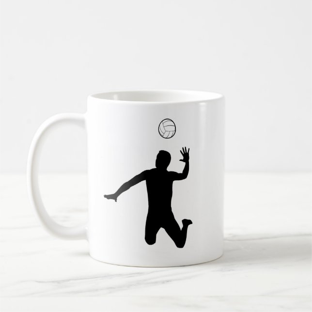 volleyball kaffemugg (Vänster)