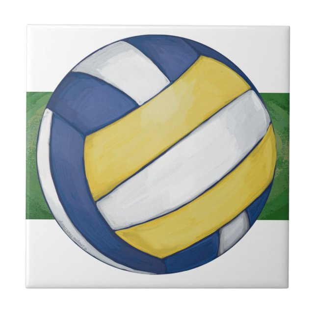 Volleyball Kakelplatta (Framsidan)