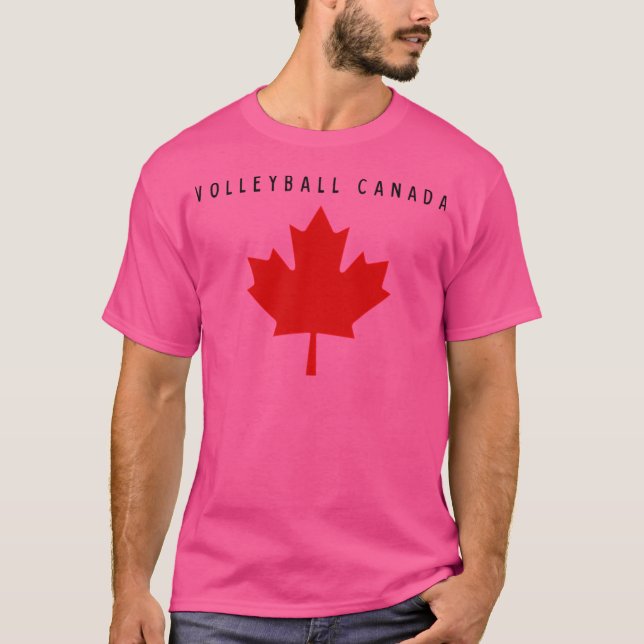 Volleyball Kanada T Shirt (Framsida)