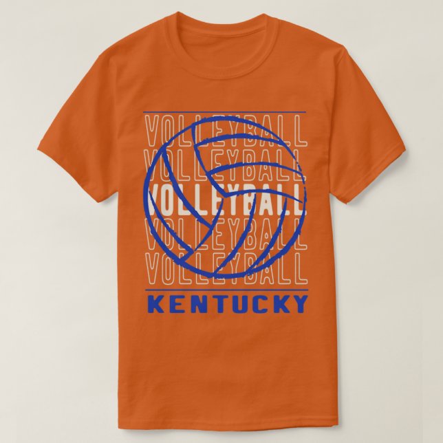 Volleyball Kentucky T Shirt (Design framsida)