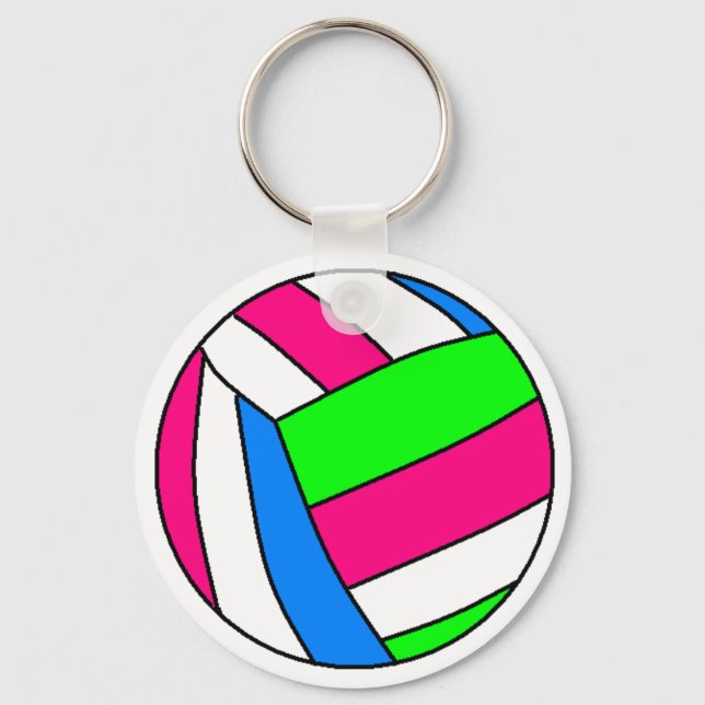 Volleyball Keychain Nyckelring (Framsida)