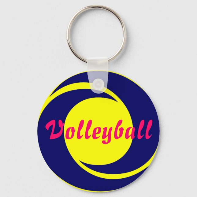 Volleyball Keychain Nyckelring (Framsida)