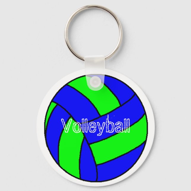 Volleyball Keychain Nyckelring (Framsida)