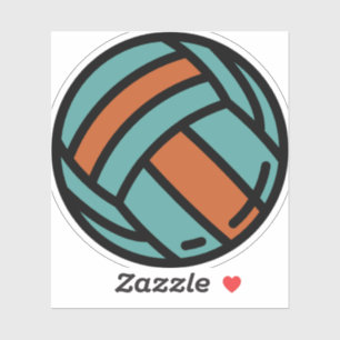 volleyball klistermärken