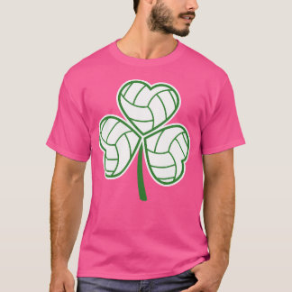 Volleyball Klöver Löv Lycklig St patrick's day Spo T Shirt