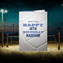 Volleyball lägg till ditt namn och födelsedag