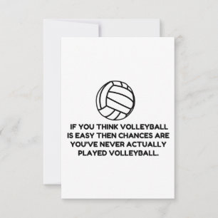 VOLLEYBALL LÄTT TACK KORT