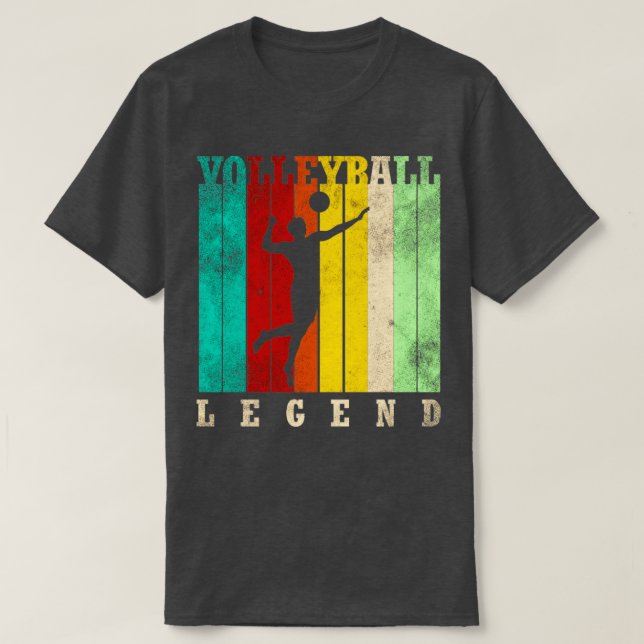 Volleyball Legend T Shirt (Design framsida)