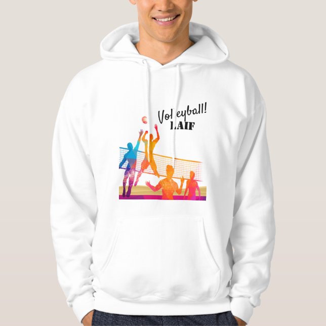 Volleyball Life Hoodie (Framsida)