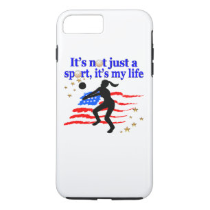 VOLLEYBALL LIFE USA FLAGGA DESIGN