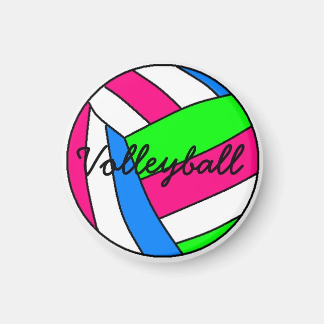Volleyball Magnet (Framsidan)