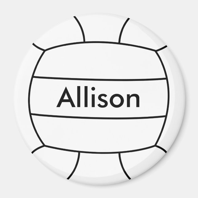 Volleyball Magnet (Framsidan)