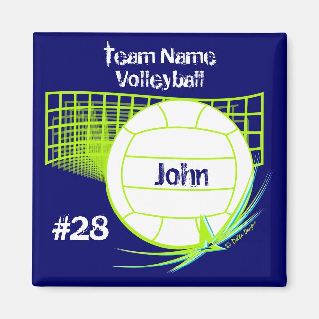 Volleyball Magnet (Framsidan)