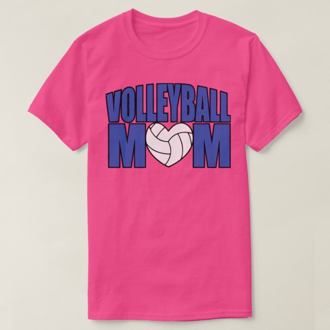 Volleyball Mamma8 T Shirt (Design framsida)