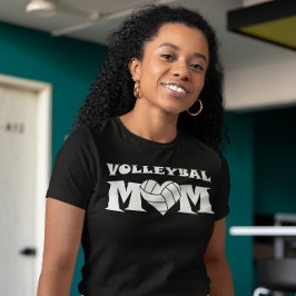 Volleyball Mamma Anpassningsbar Player Namn och Nu T Shirt