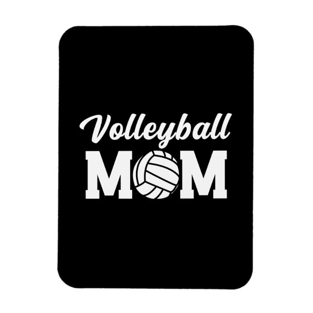 Volleyball Mamma Cute Mamma Life Magnet (Vertikal)