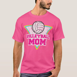 Volleyball Mamma Funny Mor Girls Women Volleybal T Shirt