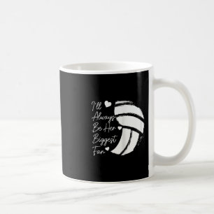 Volleyball Mamma Hennes största Fläkt Volleyball-d Kaffemugg