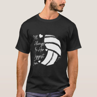 Volleyball Mamma Hennes största Fläkt Volleyball-d T Shirt