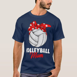 Volleyball Mamma Kvinnor T Shirt