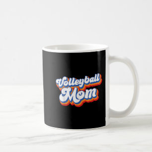 Volleyball Mamma Leopard Roligt Boll Mamma Mors da Kaffemugg