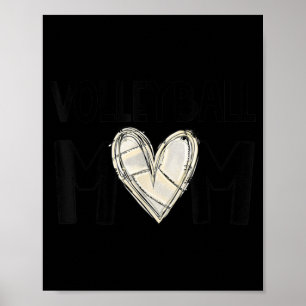 Volleyball Mamma Life-speldagen Vibes Volleyball M Poster